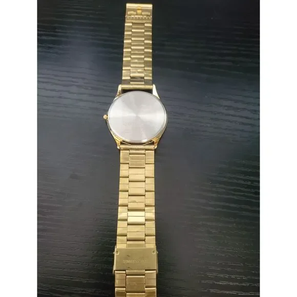 🔥NEW Seiko Slim SQ23 Gold Tone Men's Quartz 41mm Watch GORGEOUS! - Picture 3 of 4